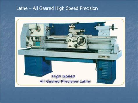 types of lathe machine ppt